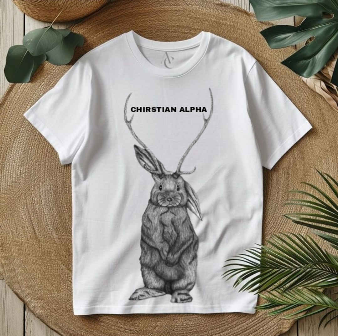 Christian Alpha — White Tee